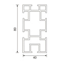 Belt Line 4080 Industrial Aluminum Profile National Standard